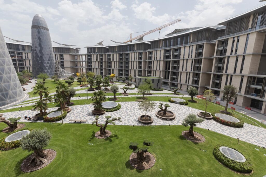 Irrigation Systems in Qatar Nakheel Landscapes